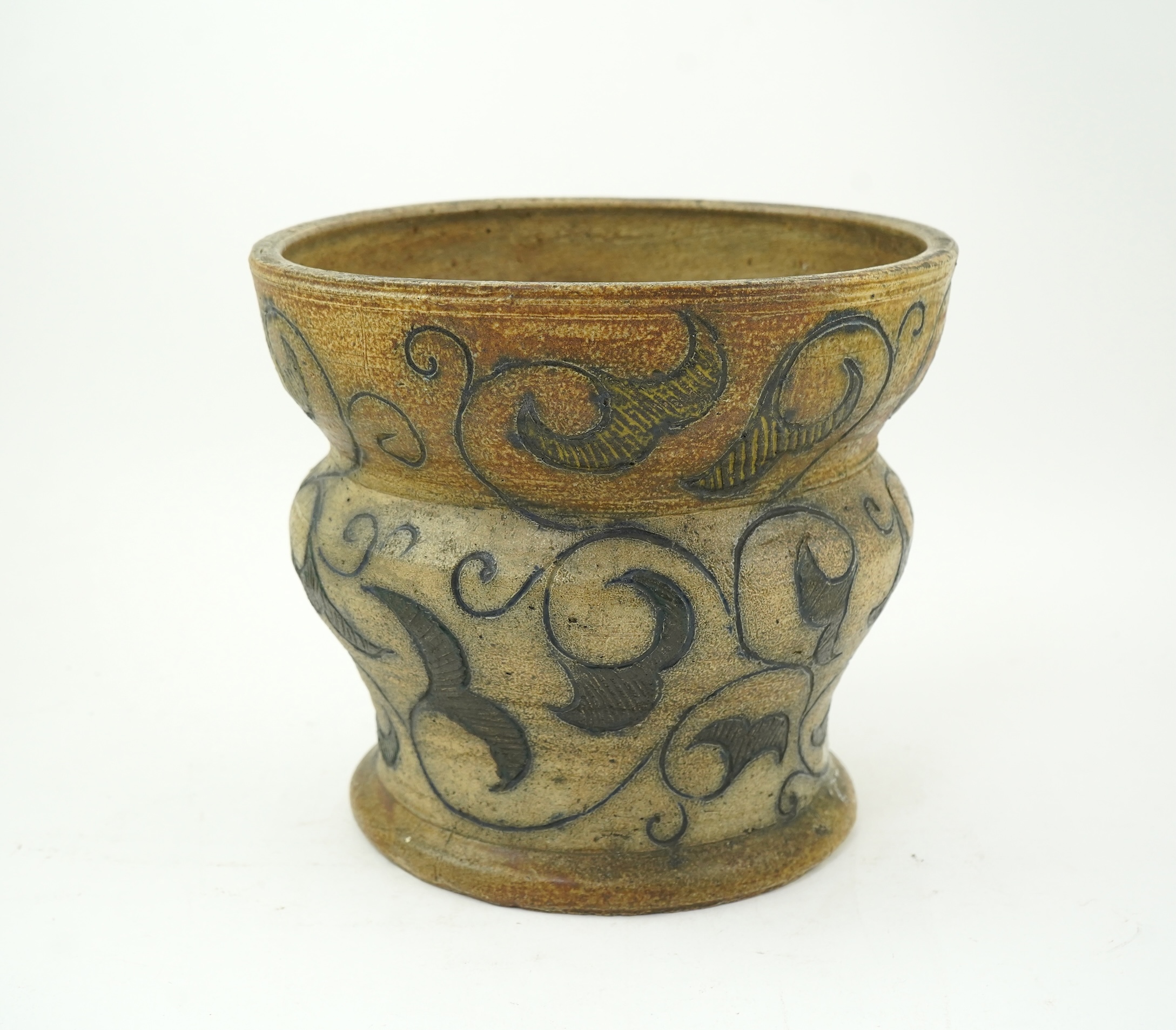 Robert Wallace Martin (1843–1923) for Martin Brothers: A stoneware jardinière